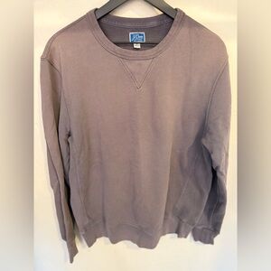 J. Crew Men's Crewneck Sweater in washed gray M